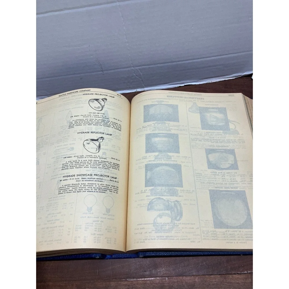 Seattle Hardware Company General Index Catalog Vintage 1920s Trade Industrial